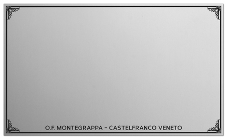 TARGA AL RETT. ARG. S-KROM 150x90 Z13